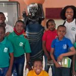 Simbed Basic 5 with Ladi Kwali Sculpture, Art and Culture Abuja.